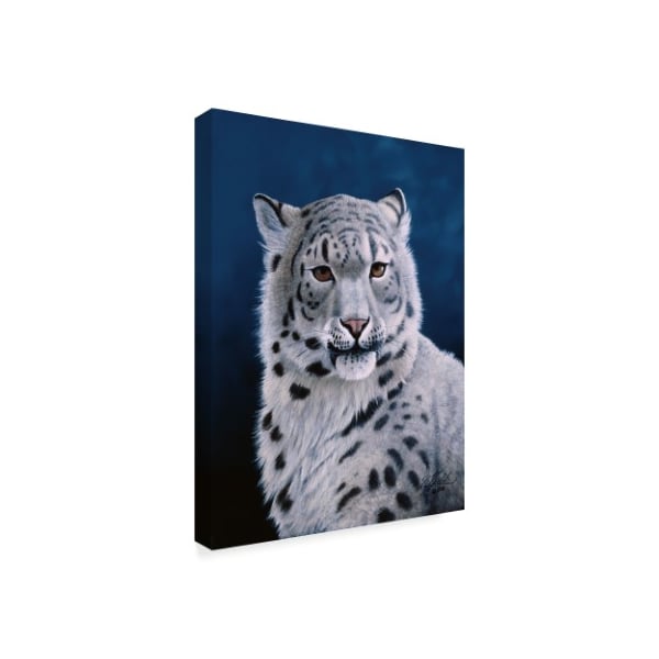 Wilhelm Goebel 'Young Snow Leopard' Canvas Art,14x19